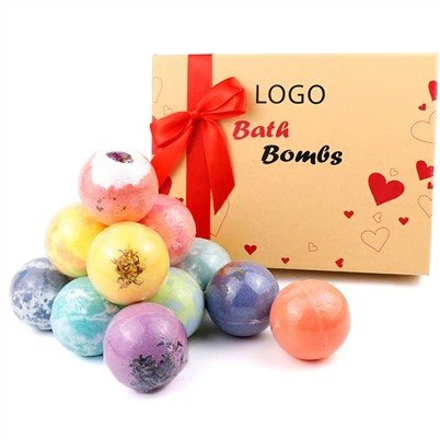 Fizzar de banho de marca própria