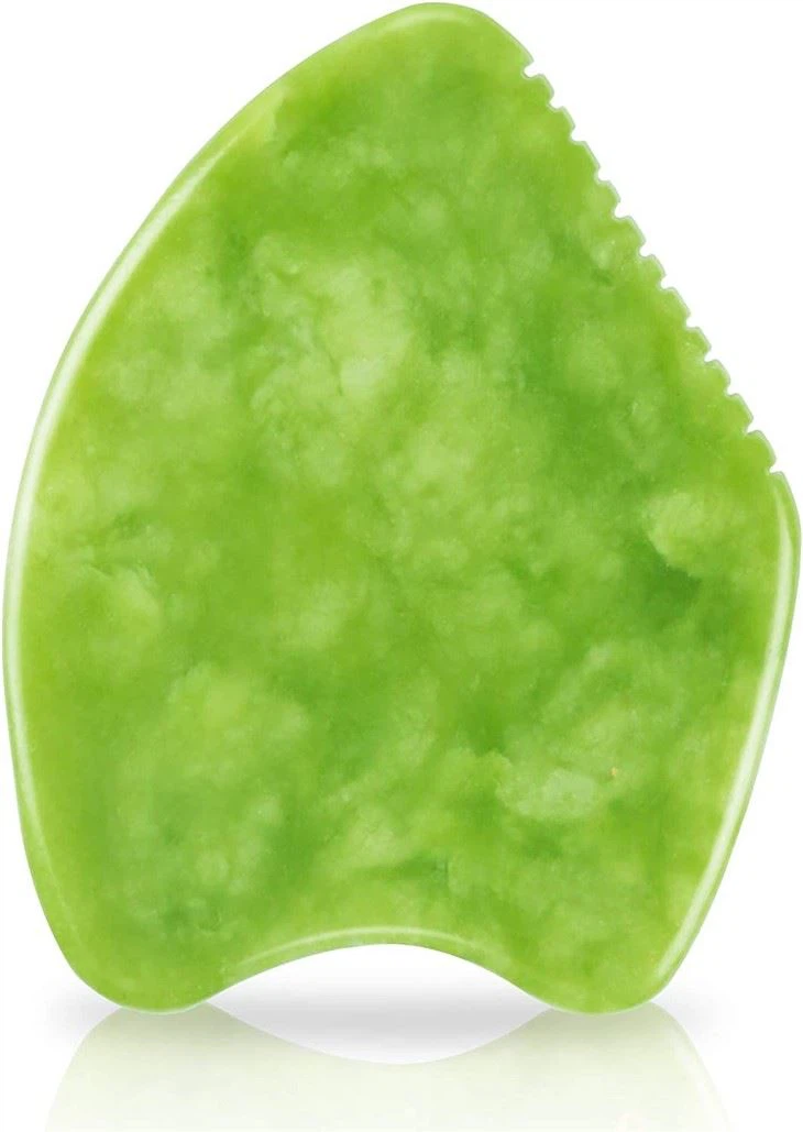 Ferramentas naturais de massagem Jade Jade Borge Gua Sha Shaping