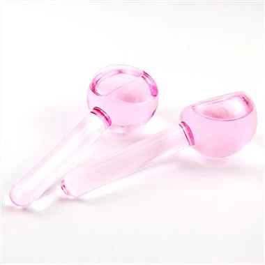 2pcs Blue Crystal Ball Ice Facial Cooling Massager
