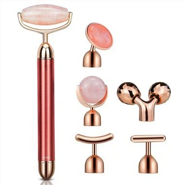 6-IN-1 Rolo massageador facial elétrico
