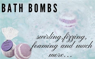 Os diferentes aromas das bombas de banho e seus benefícios potenciais