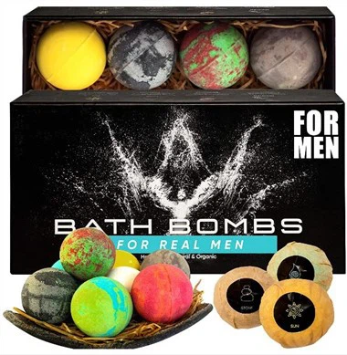 Presente de Bombas de 6 Bath para homens