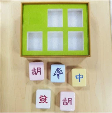 Conjuntos de presentes de banho de jogo de mahjong