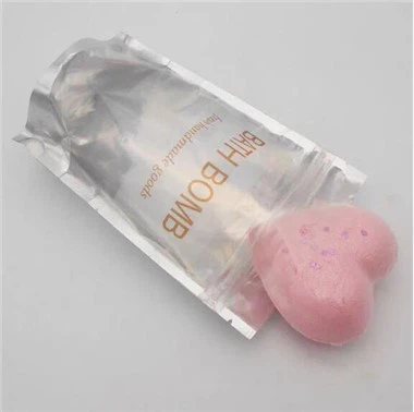 Bombas de banho de coração de amor dos namorados naturais