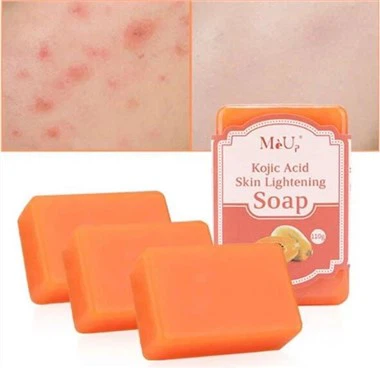 Sabonete de ácido kojic de clareamento natural
