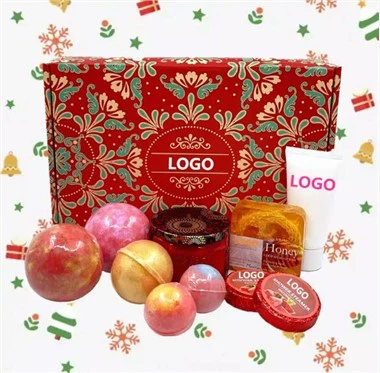 Bomba de banho vermelho