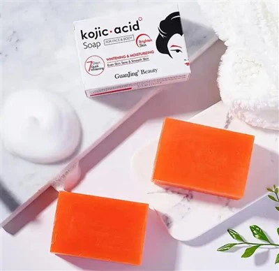 Sabonete de clareamento de ácido kojic