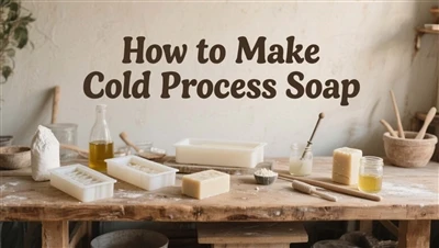 Como fazer sabonete de processo frio: um guia completo passo a passo