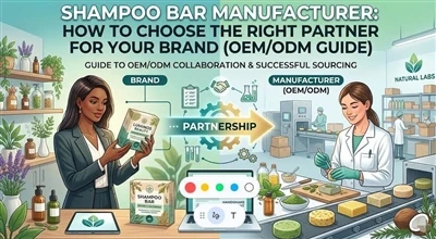 Fabricante de barra de shampoo: como escolher o parceiro certo para sua marca...