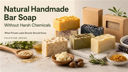 Sabonete em barra natural feito à mão sem produtos químicos agressivos: o que...