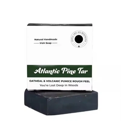 Marca de sabão de alcatrão de pinheiro masculino